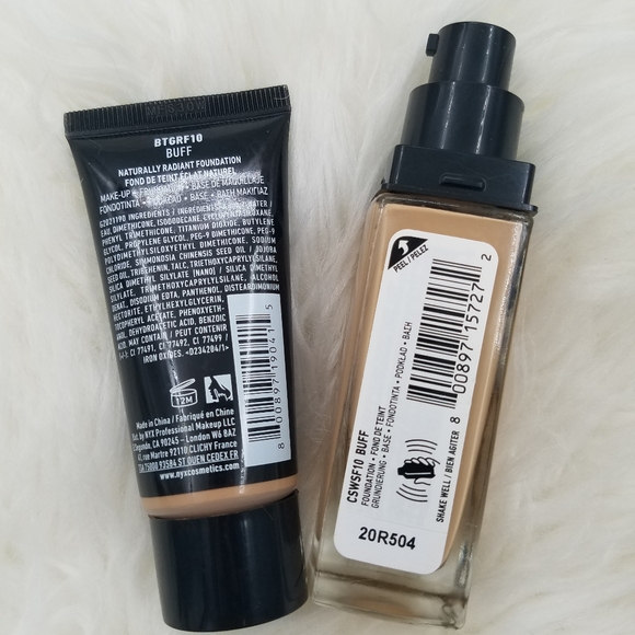 NYX can't stop won't stop Foundation & Born to Glow Foundation. Shade. Buff - Picture 2 of 2